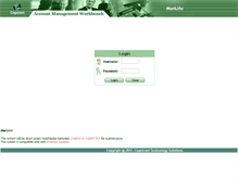 Tablet Screenshot of amwtool.cognizant.com